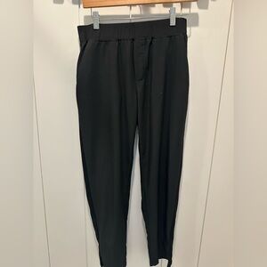 Quince Black Women's Jogger-Style Dress Pants